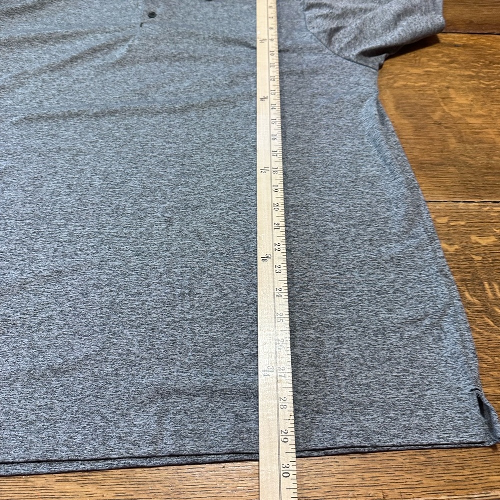North Hudson Performance Men's Sz XL Short Sleeve Gray Golf Shirt Casual - Picture 3 of 6